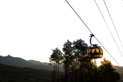 Gondola in Mountain Village to Telluride