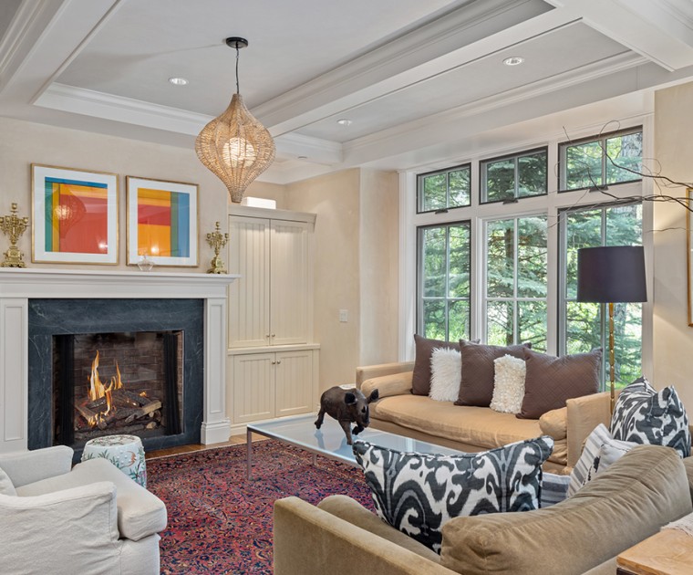Cornet Creek Escape Telluride Vacation Rental Living Room