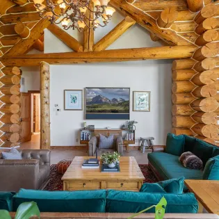 1.0001 telluride stone timber living room