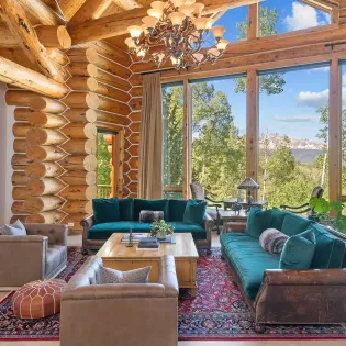 1.02 telluride stone timber living room