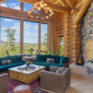 1.03 telluride stone timber living room