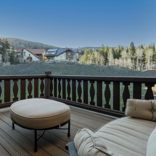 lodge at belvedere mountain village vacation rental deck view