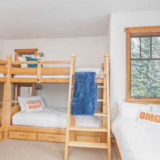 trailside nirvana telluride vacation rental bunk bedroom