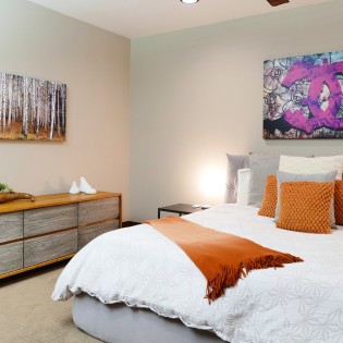 telluride parkside retreat lower guest bedroom