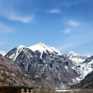 11.2 sky house telluride deck ajax box canyon view