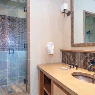 trailside nirvana telluride vacation rental guest suite bath
