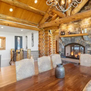 2.01 telluride stone timber dining room