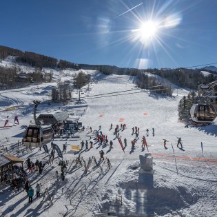 plaza tower mountain village ski slopes