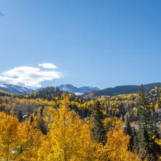 aspen ridge mountain village deck view