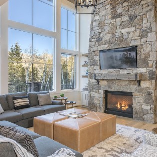 mountain village overlook haus living room
