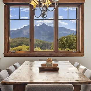 3.1 wild lupine telluride dining room2