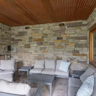 3.2 slopeside chateau telluride lower outdoor lounge fireplace
