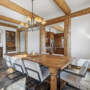 3.2 wild lupine telluride dining room3