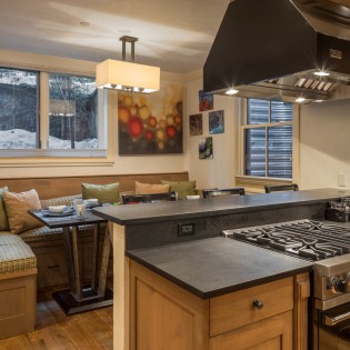 Telluride River Bliss Lockoff Kitchen to Dining