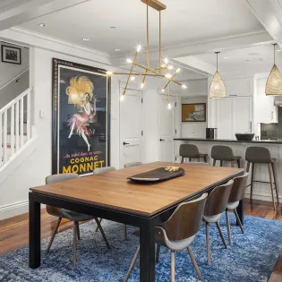 4.0 telluride creekside haven dining transition to upper level