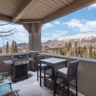 4.01 telluride skiside at lorian balcony off living room
