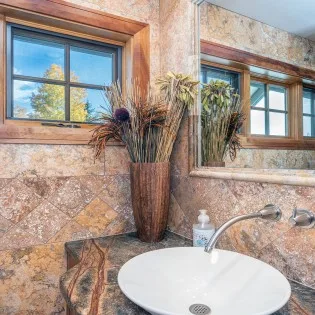 aspen ridge mountain village powder room