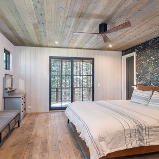 mountain modern rustic mountain village primary suite