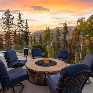 5.0 telluride overlook haus patio firepit hot tub