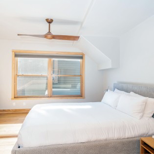 telluride loft at livery guest bedroom