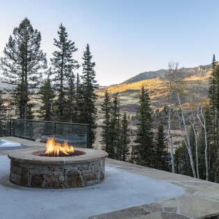 mountain village overlook haus lower fire pit hot tub