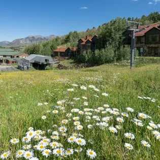 8.0 sunshine at terraces telluride vacation rental ski run2