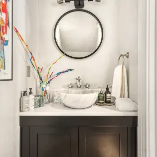 9.0  telluride creekside haven powder room