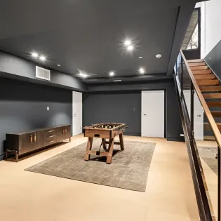 9.0 telluride maison cornet basement game room
