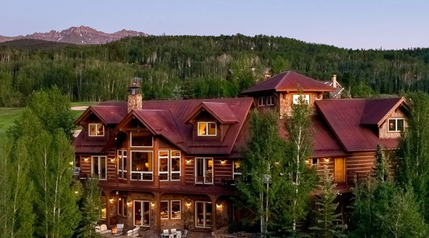 telluride snowdrift chalet home ext