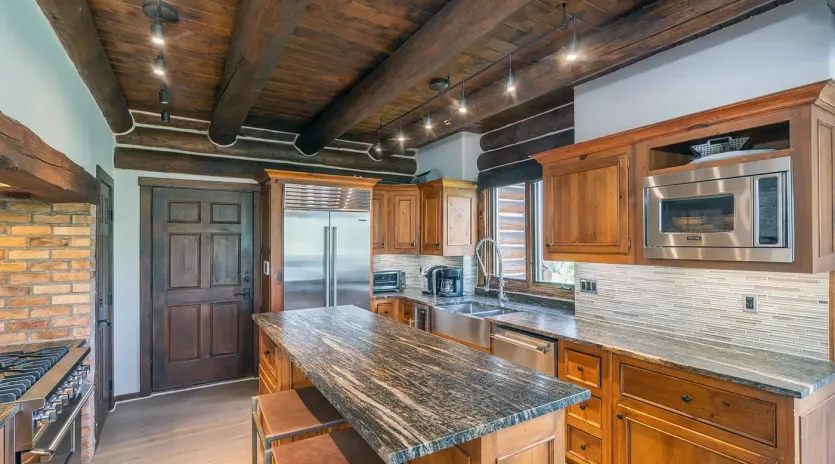 1.05 slopeside chateau telluride kitchen