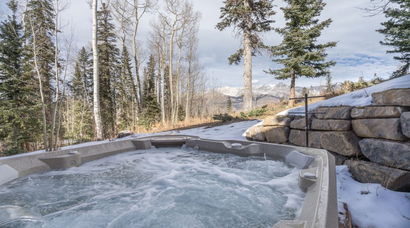 trailside nirvana telluride vacation rental hot tub