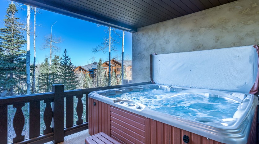 lodge at belvedere mountain village vacation rental hot tub