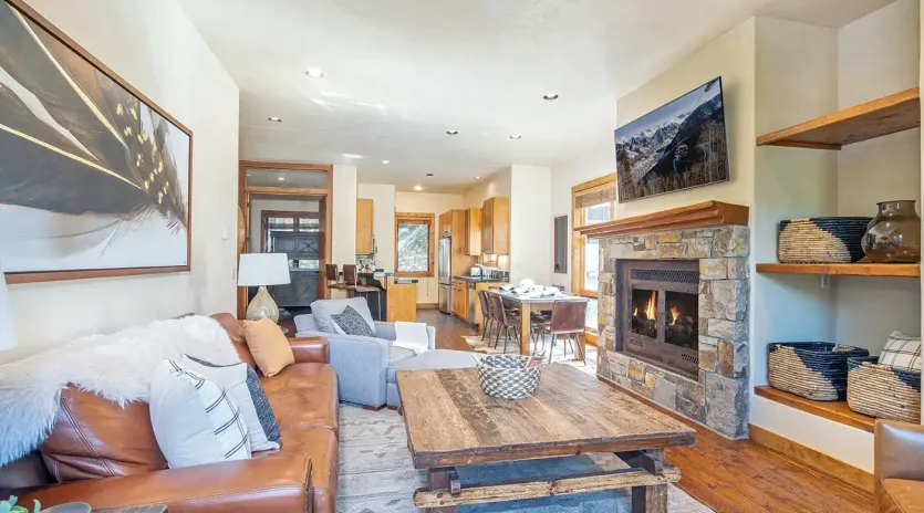 3.4 sunshine at terraces telluride vacation rental living room 3 edit