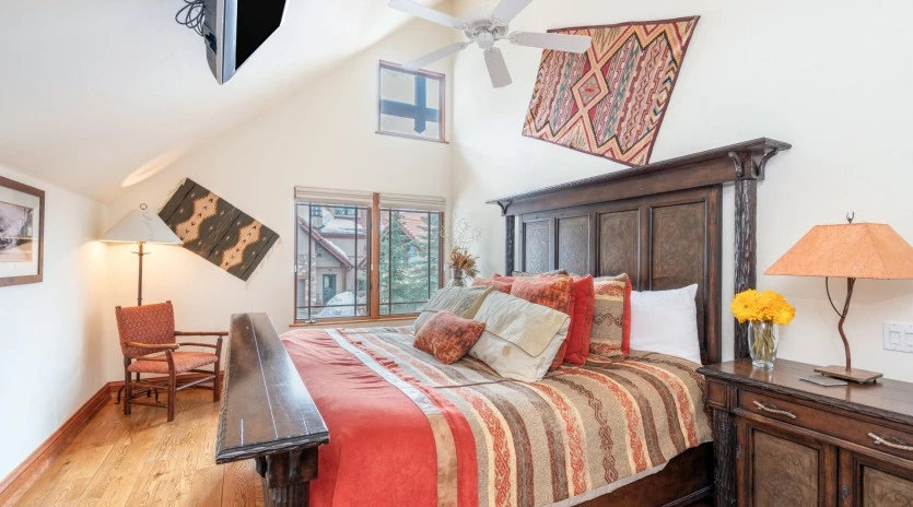 Telluride Pine Meadows  Master Bedroom