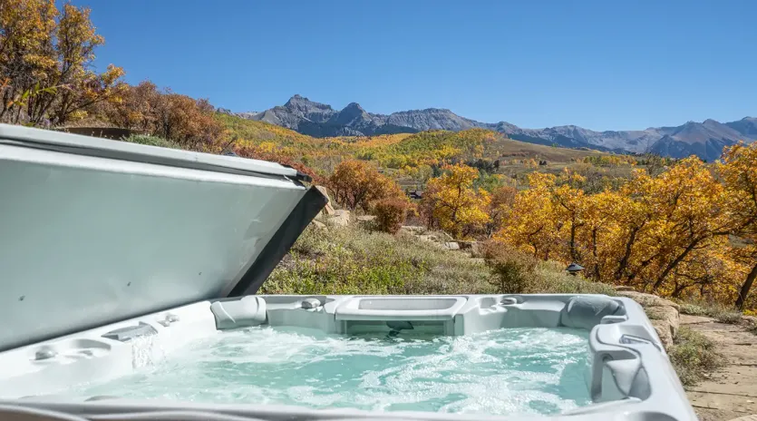 8.0 telluride celestial peaks hot tub