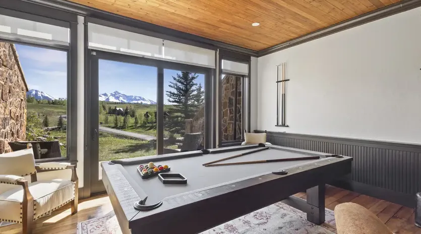 9.05 telluride knolltop retreat pool table