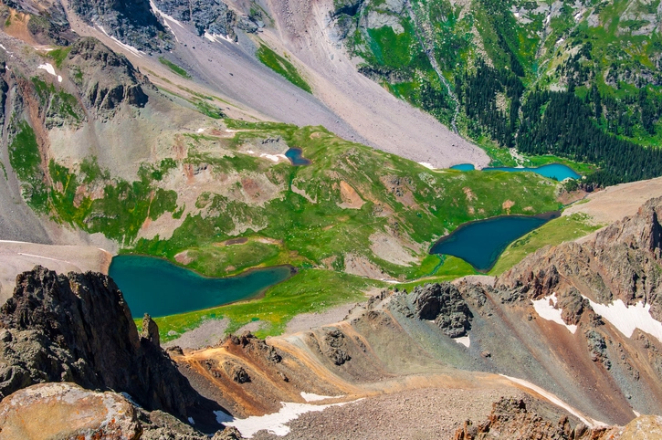 Blue Lakes Trail