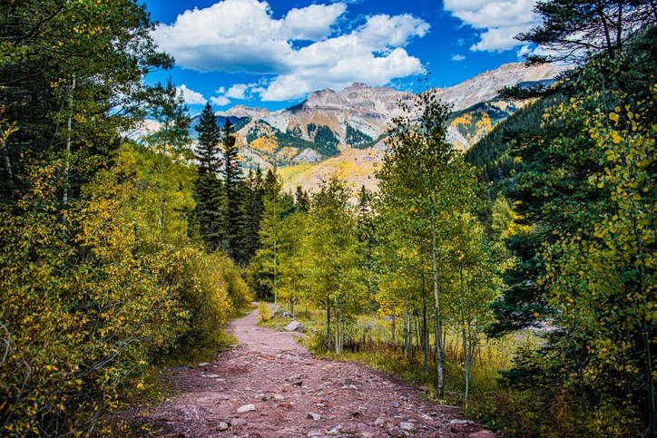 Hiking in Telluride, Colorado