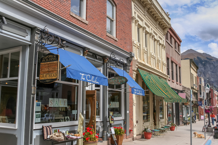 Shopping in Telluride