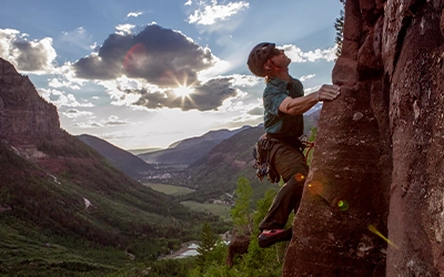 Guided Rock Climbing