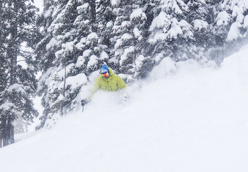 fresh powder at Telluride