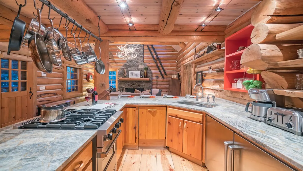 Luxury Kitchen included Telluride Cabin rental