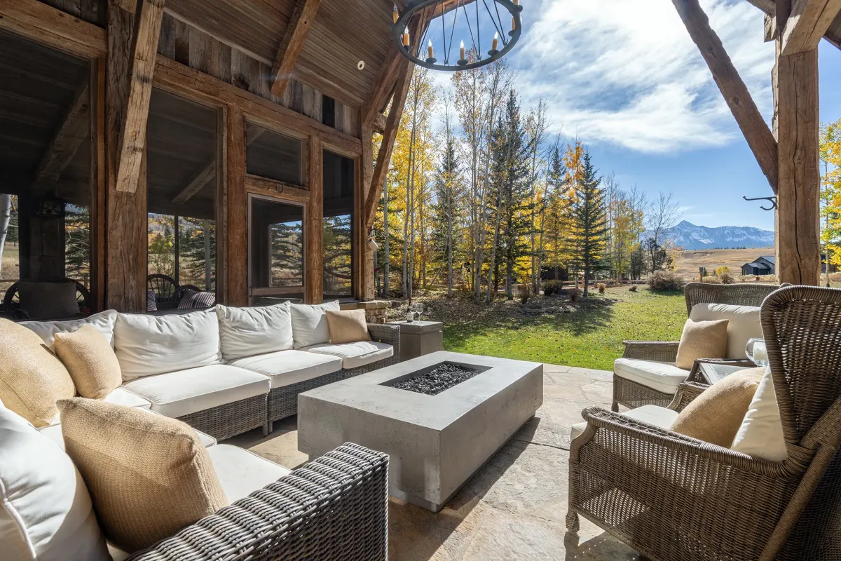 Telluride luxury cabin rental Mountain Village