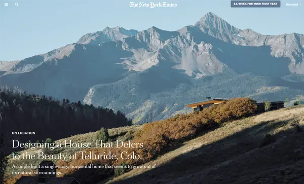Designing a House That Defers to the Beauty of Telluride, Colo.